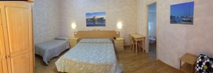 Guesthouse hotel with rooms near seaport Civitavecchia